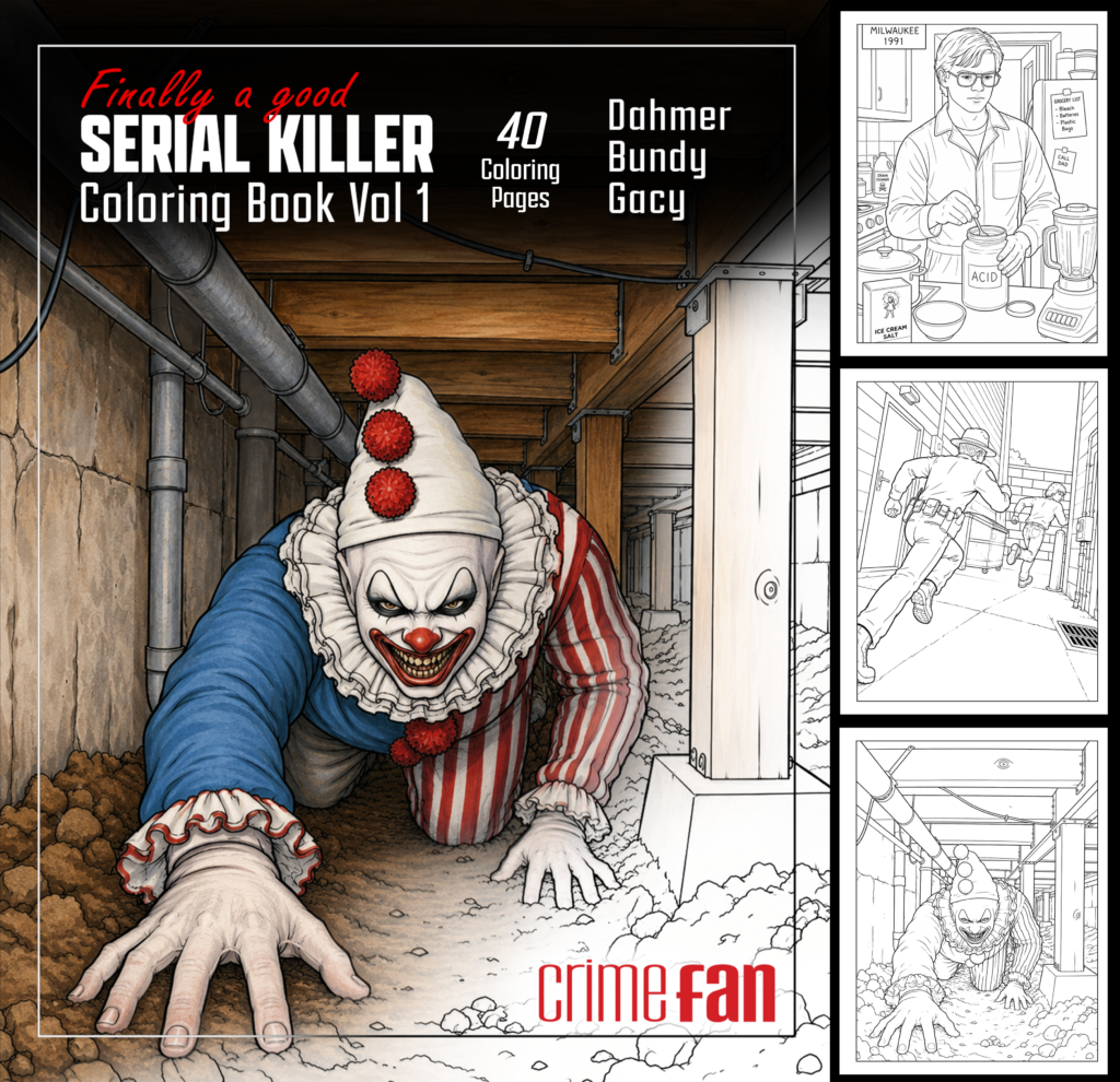 Print yourself version - Finally A Good Serial Killer Coloring Book Vol 1